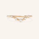 Stellar Diamond Wedding Band
