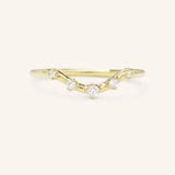Stellar Diamond Wedding Band