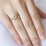 Stellar Diamond Wedding Band