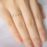 Stellar Diamond Wedding Band