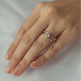 Classical Solo Round Diamond Engagement Ring