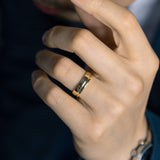 Stockton Line 6MM Wedding Band