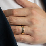 Stockton Line 6MM Wedding Band