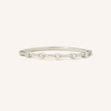 Distance Diamond Wedding Band