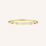 Distance Diamond Wedding Band