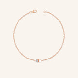 Duo White Sapphire Opal Bracelet