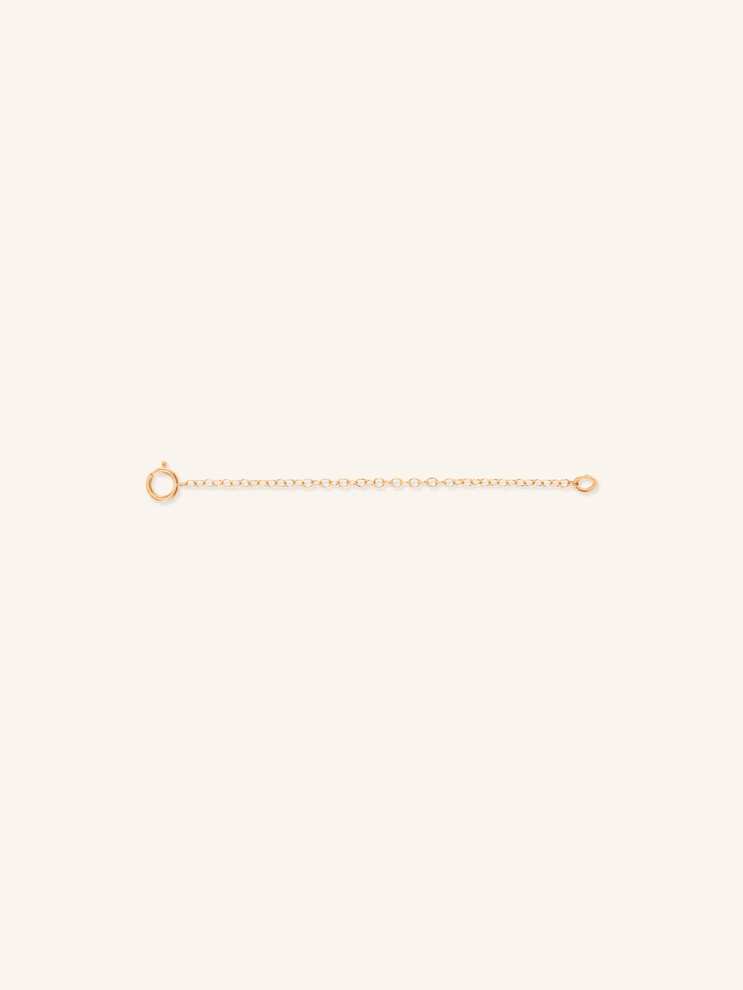 14k Solid Gold 3" Chain Extender
