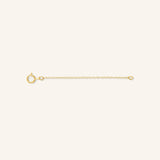 14k Solid Gold 4" Chain Extender