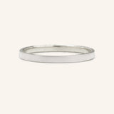 Still Waters 2MM Flat Wedding Band