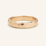 The Forge 4MM Half Round Hammered Band