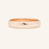 Change Curve 4MM Half Round Wedding Band