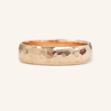 The Forge 6MM Half Round Hammered Band
