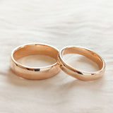 Change Curve 5MM Half Round Wedding Band