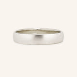 Change Curve 4MM Half Round Wedding Band