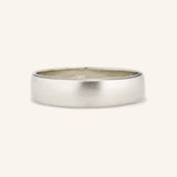 Change Curve 6MM Half Round Wedding Band