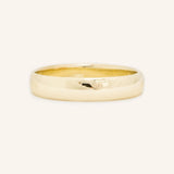 Change Curve 4MM Half Round Wedding Band