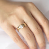 Change Curve 4MM Half Round Wedding Band