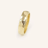 The Forge 6MM Half Round Hammered Band