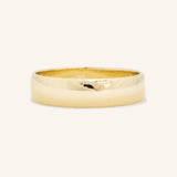 Change Curve 6MM Half Round Wedding Band