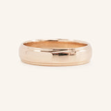 Step Down Wedding Band