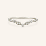 Sabina Sequin Diamond Wedding Band