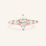 Bella Marquise Diamond Engagement Ring