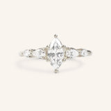 Bella Marquise Diamond Engagement Ring