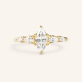 Bella Marquise Diamond Engagement Ring