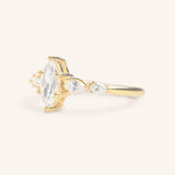 Bella Marquise Diamond Engagement Ring