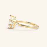 Bella Marquise Diamond Engagement Ring