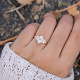 Emme Marquise Diamond Cluster Engagement Ring