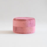 Velvet Backdrop Earring Box - Rose Pink