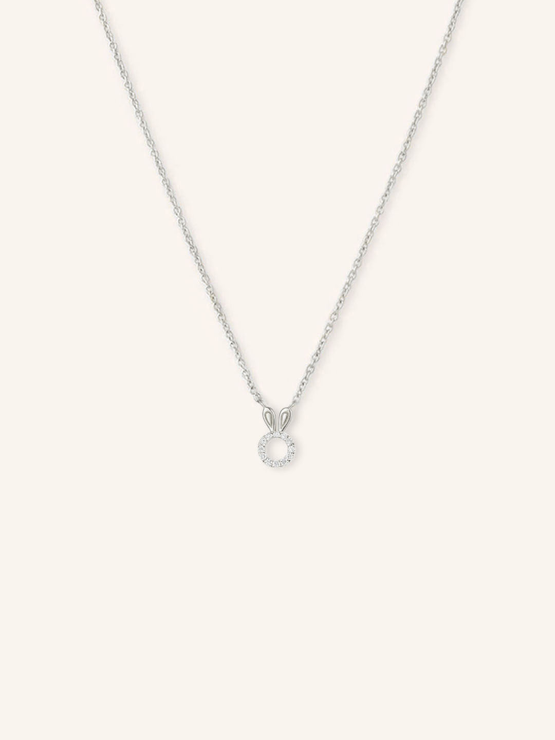 New Year New Fortune Rabbit Diamond Necklace