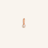 Avia Round Opal Bezel Set Birthstone Charm | October Birthstone