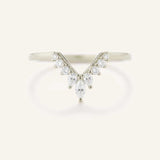 Joni Marquise Diamond V Wedding Ring