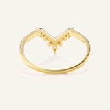 Joni Marquise Diamond V Wedding Ring