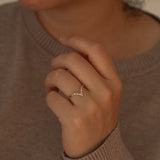 Taylor Curved Diamond Wedding Band