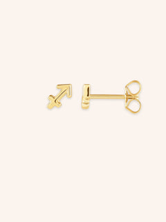 Zodiac "Sagittarius" Stud Earrings
