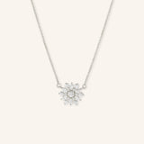 Snowflake Diamond Necklace