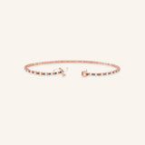 Lyra Blue Sapphire Diamond Bracelet