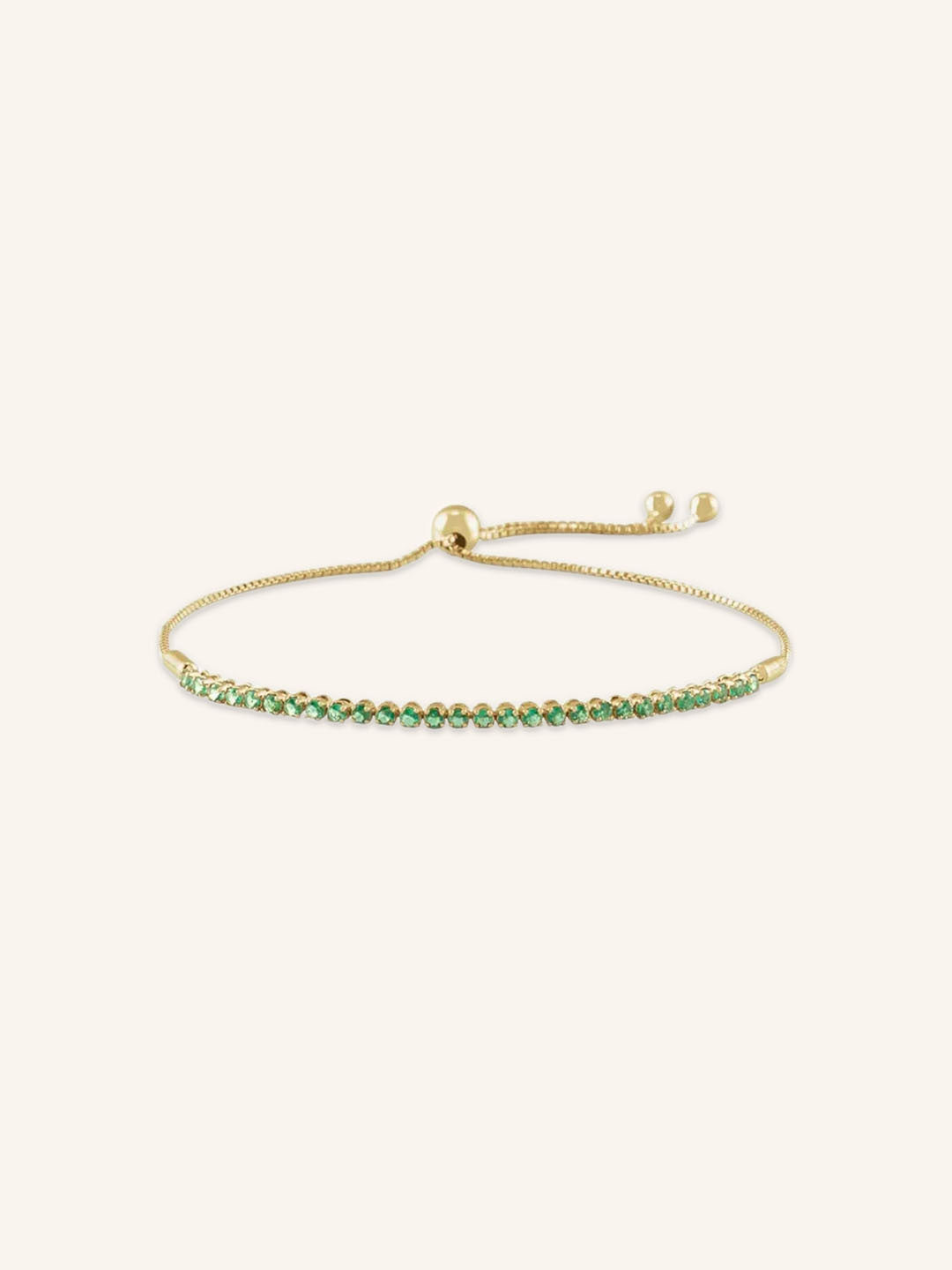 Raina Emerald Bracelet