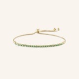 Raina Emerald Adjustable Bolo Bracelet