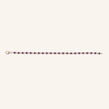 Evlyn Amethyst Tennis Bracelet