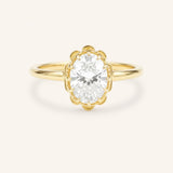 Jenner Oval Diamond Solitaire Engagement Ring