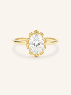 Jenner Oval Diamond Solitaire Engagement Ring