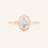 Jenner Oval Diamond Solitaire Engagement Ring