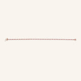 Lyra Ruby Diamond Bracelet
