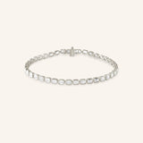 Charlotte Emerald Cut Diamond Bracelet