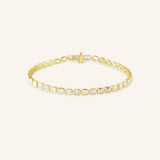 Charlotte Emerald Cut Diamond Bracelet