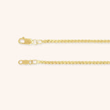 1.7mm Serpentine Chain Bracelet